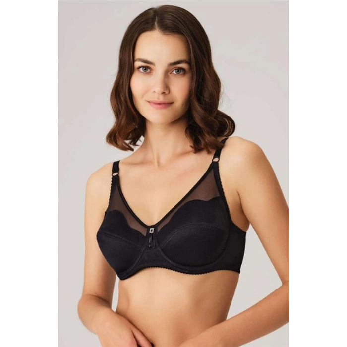 Kadın Balenli Desteksiz Dolgusuz Toparlayıcı Günlük Klasik Küçültücü Sütyen (3525)