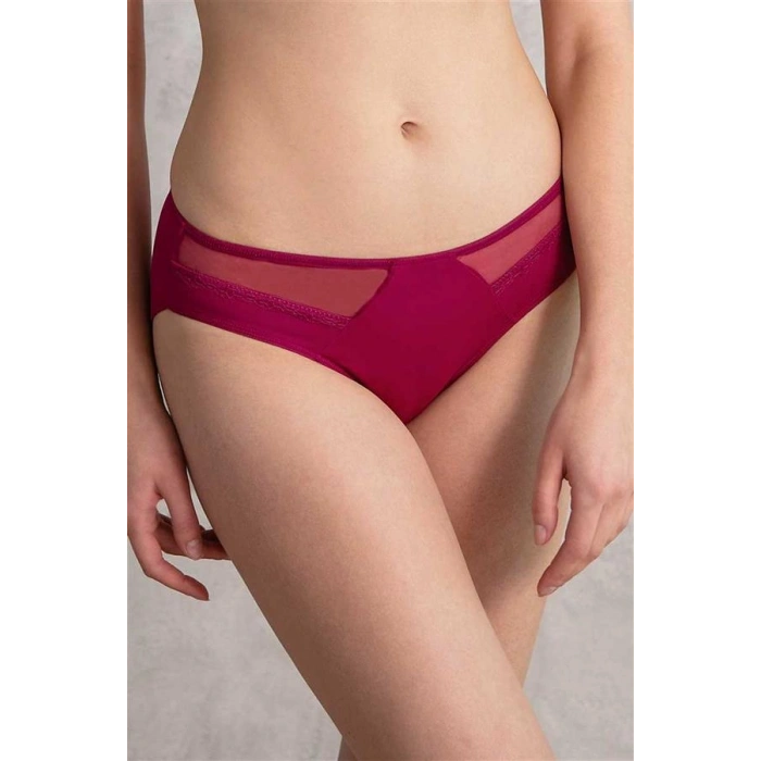 AMORA SECRET KADIN MIKRO KUMAŞ TÜLLÜ SLIP ()