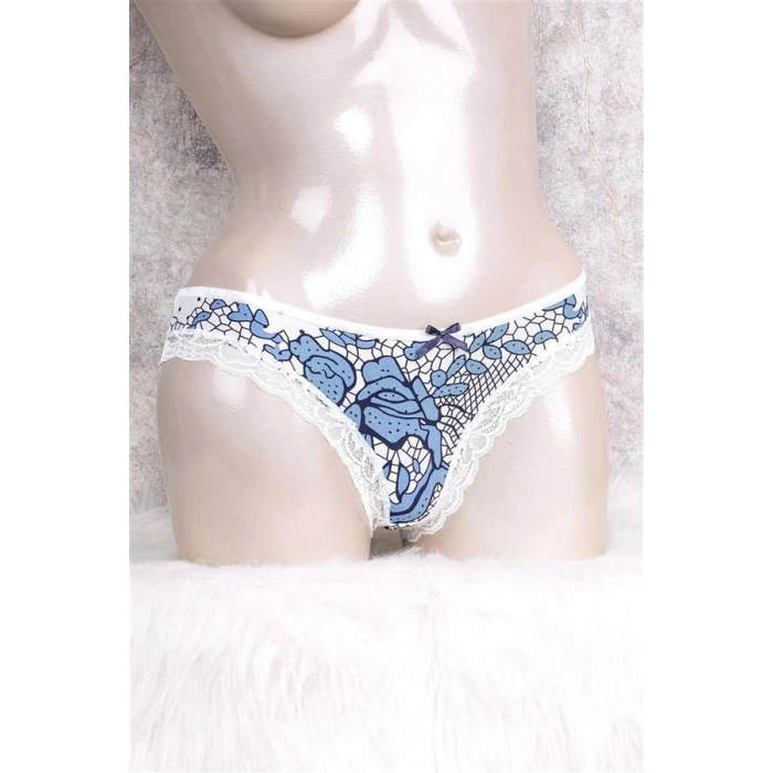 AMORA SECRET KADIN VISKON KUMAŞ DESENLI SLIP ()