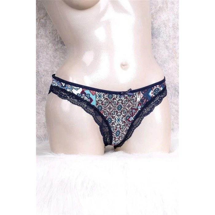 AMORA SECRET KADIN VISKON KUMAŞ DESENLI SLIP ()