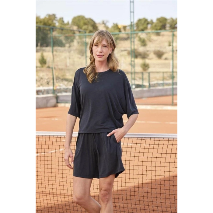 AMORA SECRET KISA KOLLU BISIKLET YAKA ALT ÜST TAKIM