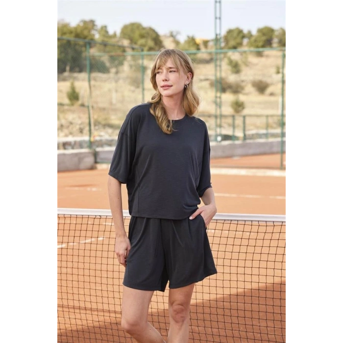 AMORA SECRET KISA KOLLU BISIKLET YAKA ALT ÜST TAKIM