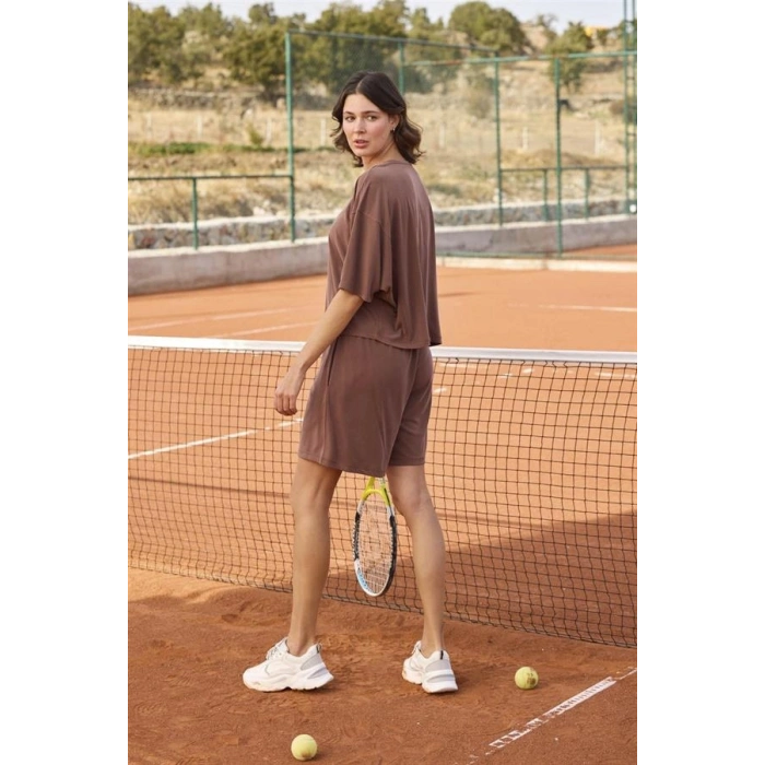 AMORA SECRET KISA KOLLU BISIKLET YAKA ALT ÜST TAKIM