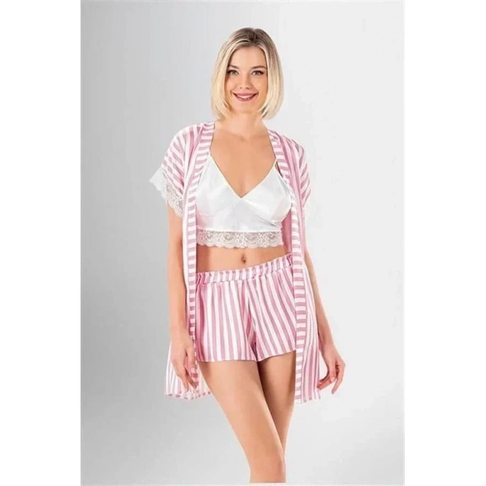 ÖZEL TASARIM  3LÜ ŞORT TAKIMI DESENLİ