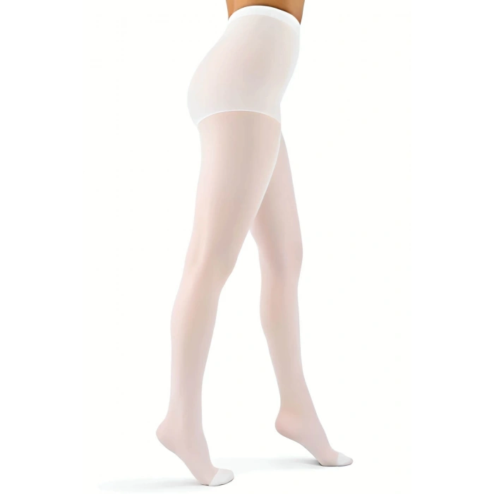 AMORA SECRET ÖZEL TASARIM BEYAZ KÜLOTLU ÇORAP DEN