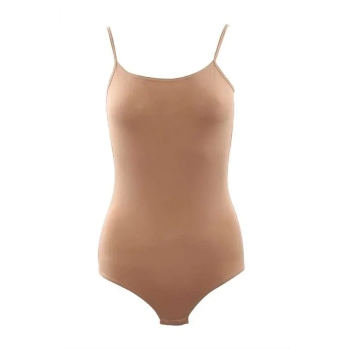 ÖZEL TASARIM  PAMUKLU ALTTAN ÇITÇITLI İP ASKILI BADİ