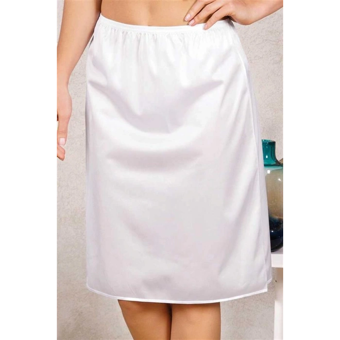 AMORA SECRET POLYAMID KUMAŞLI DIZ ALTI UZUN ETEK ALTI JÜPON