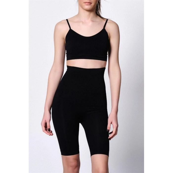 SİYAH MI EMAY 2015 YÜKSEK BEL DOUBLE UZUN PAÇALI KORSE