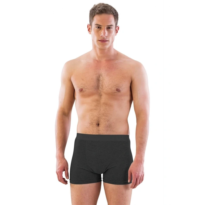 AMORA SECRET SIYAH MI EMAY ERKEK BOXER