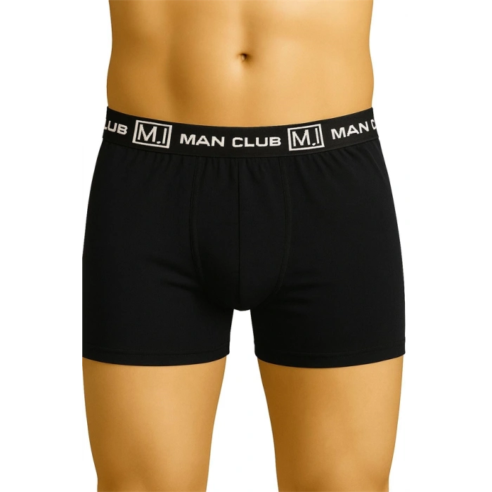 AMORA SECRET SIYAH MI EMAY ERKEK BOXER