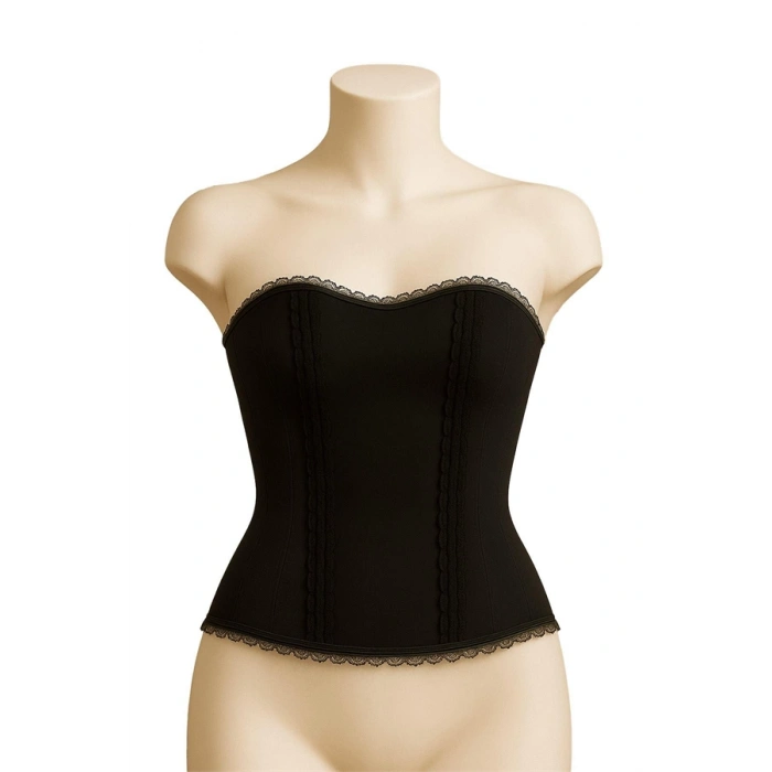 AMORA SECRET SIYAH MI EMAY FIRFIRLI TERLETICI BÜSTIYER