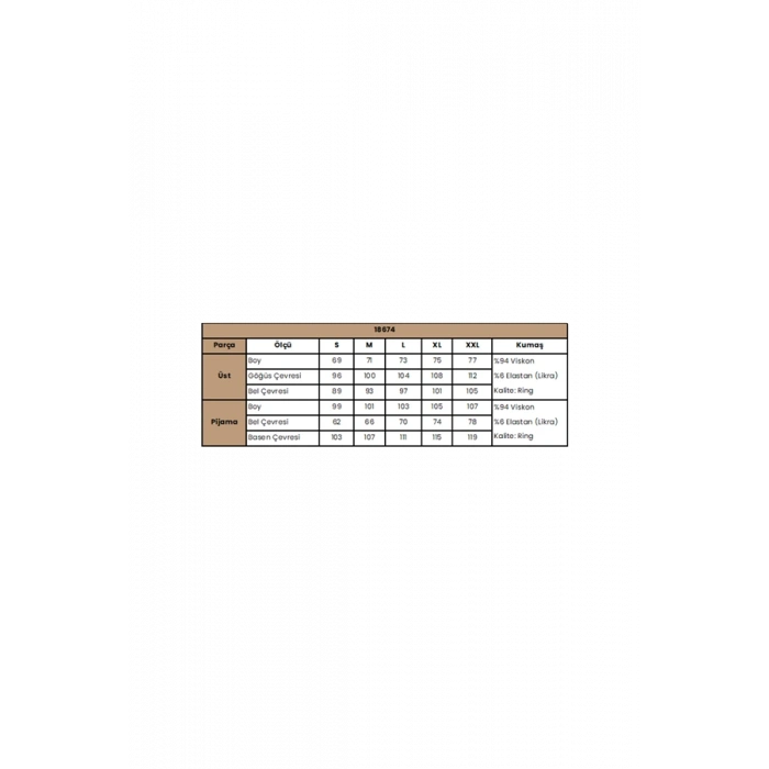 AMORA SECRET UZUN KOLLU BOYDAN DÜĞMELI V YAKA PIJAMA TAKIMI