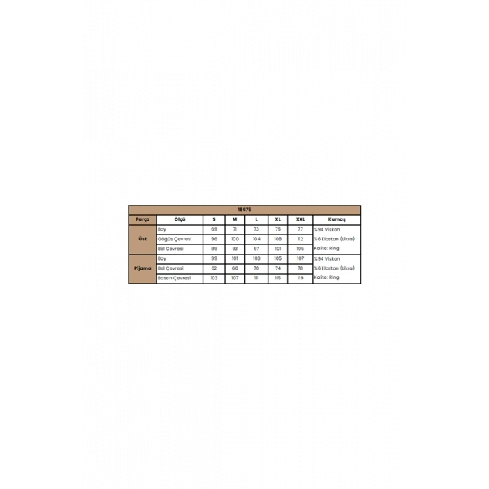 AMORA SECRET UZUN KOLLU BOYDAN DÜĞMELI V YAKA PIJAMA TAKIMI