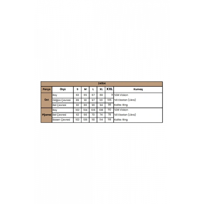 AMORA SECRET UZUN KOLLU ÖNÜ DÜĞMELI V YAKA PIJAMA TAKIMI