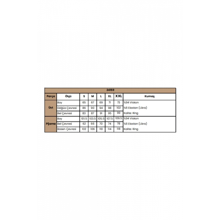 AMORA SECRET UZUN KOLLU VE DANTELLI PIJAMA TAKIMI