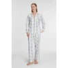AMORA SECRET KADIN PAMUKLU UZUN KOL GÖMLEKLI PIJAMA TAKIMI