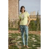 ÖZEL TASARIM DESENLİ VE BASKILI YOGA SPORT PİJAMA TAKIMI