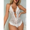 Amora Secret Metal Kalp Aksesuarlı Fantezi Dantelli Beyaz Body