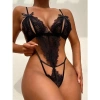 Amora Secret Fiyonklu Dantelli Siyah Fantezi Body
