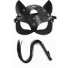 Amora Secret  Kırbaç Maske Deri İkili Takım