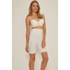 Amora Secret  Beyaz Mı Emay 3005 Soft Uzun Paçalı Boxer Korse