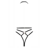Amora Secret  Göğüs Detaylı Fantezi Siyah Harness