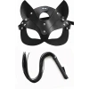 Amora Secret  Kırbaç Maske Deri İkili Takım