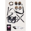 Amora Secret  Sexy Görselli Oyun Kartı  Sutra 7li Leopar Harness Set