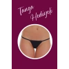 Amora Secret Transparan Siyah Kısa Tül Gecelik Tm1227