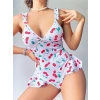 Amora Secret  Vişne Desenli Fantezi Body