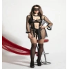 AMORA SECRET BAYAN SABAHLIK, MASKE, SÜTYEN, STRING VE ÇORAP TAKIM
