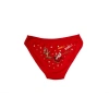 AMORA SECRET KIRMIZI YILBAŞI DESENLI HOO HOO HOO PAMUKLU KÜLOT