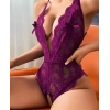 AMORA SECRET MOR ÖZEL BÖLGESI AÇIK DANTEL IŞLEMELI FANTEZI BODY