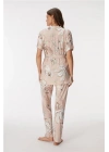 özel tasarım 11398 Kadın Sabahlık, Bralet ve Pantolon Takım