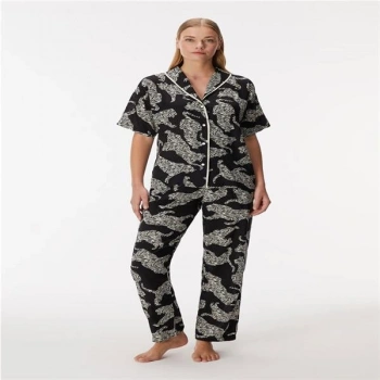 AMORA SECRET KADIN KISA KOL GÖMLEK VE PANTOLON TAKIM