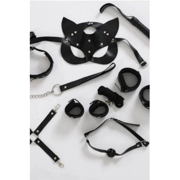 Amora Secret  Fantezi 7li Harness Set Kadın İç Giyim Zarif Görünüm