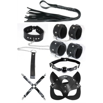 Amora Secret  Fantezi 7li Harness Set Kadın İç Giyim Rahat Kullanım