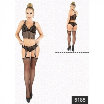 Amora Secret Jartiyerli Büstiyer Set