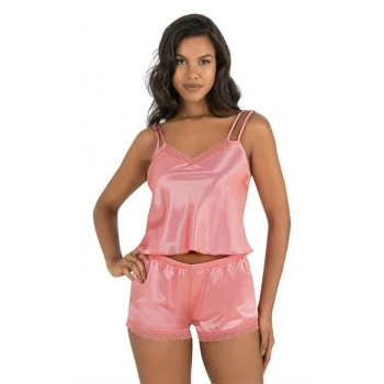 Amora Secret Kadın 304 Leopar Desen Geceli̇k +stri̇ng Şık İç Giyim