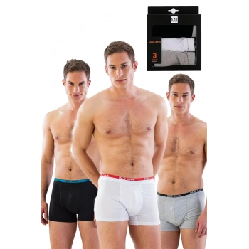 Mı Emay 6900 3lü Erkek Boxer | Şık ve Kaliteli İç Giyim