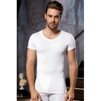 AMORA SECRET ERKEK TERMAL KISA KOL V YAKA IÇLIK ()