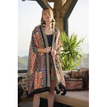 AMORA SECRET ETNIK DESENLI 3LÜ ALT ÜST TAKIM