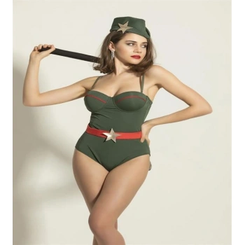 AMORA SECRET BAYAN BADI VE ŞAPKA TAKIM