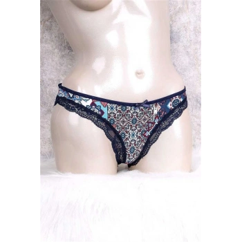 AMORA SECRET KADIN VISKON KUMAŞ DESENLI SLIP ()