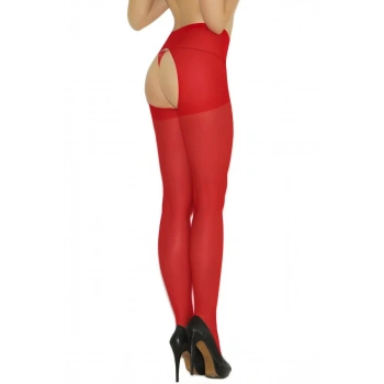 ÖZEL BÖLGESI AÇIK KIRMIZI FANTAZI KÜLOTLU ÇORAP TM2035