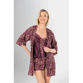 ÖZEL TASARIM  3LÜ ŞORT TAKIMI DESENLİ