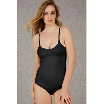 ÖZEL TASARIM  TOPARLAYICI VÜCUT İNCELTİCİ DİKİŞSİZ ALTI KANCALI BADİ KORSE