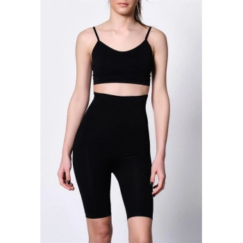 SİYAH MI EMAY 2015 YÜKSEK BEL DOUBLE UZUN PAÇALI KORSE