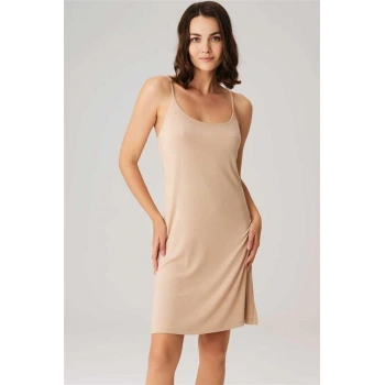 AMORA SECRET VISKON INCE IP ASKILI KISA ELBISE ALTI KOMBINEZON