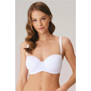 Amora Secret Balenli Desteksiz Dolgusuz Askısız Straplez Yumuşak Süngerli Günlük Klasik T-Shirt Sütyeni